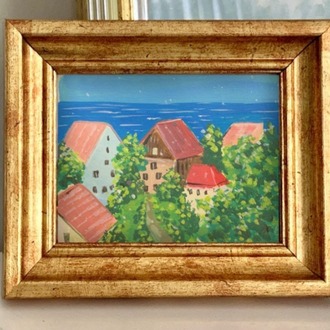 Son 50 Gün Serisi: no 39 (13x11 cm, Gold Çerçeveli)
