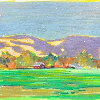 Son 50 Gün Serisi: no 40 (13x11 cm, Gold Çerçeveli)