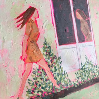 passing by