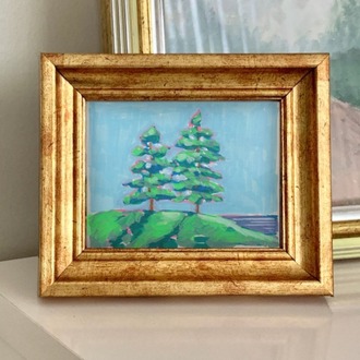 Son 50 Gün Serisi: no 36 (13x11 cm, Gold Çerçeveli)