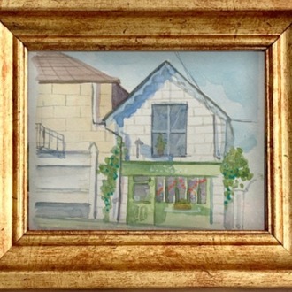 Son 50 Gün Serisi: no 29 (12,5x10 cm, Gold Çerçeveli)