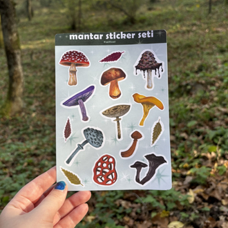 Mantar - Sticker seti