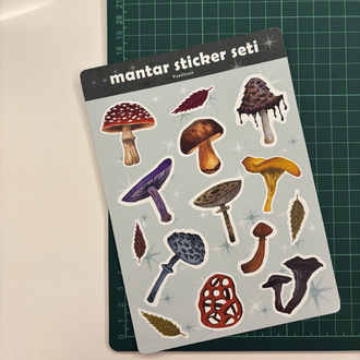 Mantar - Sticker seti