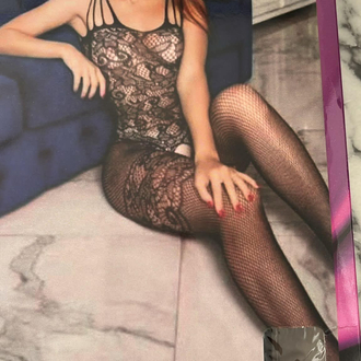    Özel Desen File Bodystocking