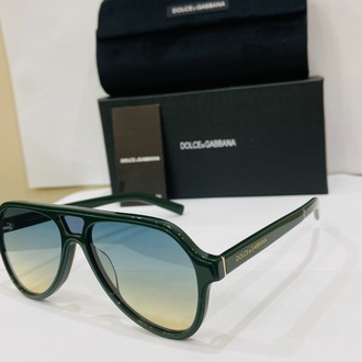 DOLCE GABBANA YEŞİL ÇERÇEVE MAVİ ŞEFFAF CAM