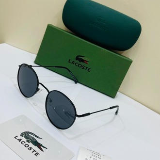 LACOSTE SİYAH ÇERÇEVE SİYAH ŞEFFAF CAM