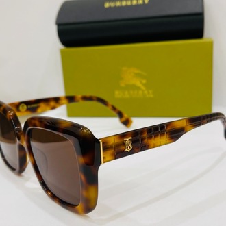 BURBERRY LEOPAR ÇERÇEVE KAHVE ŞEFFAF CAM