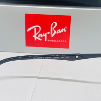 RAYBAN RB-3673 SİYAH ÇERÇEVE MAVİ CAM ERKEK
