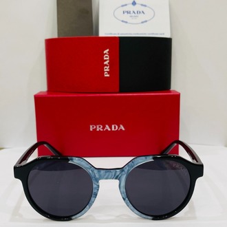 PRADA SİYAH ÇERÇEVE SİYAH ŞEFFAF CAM