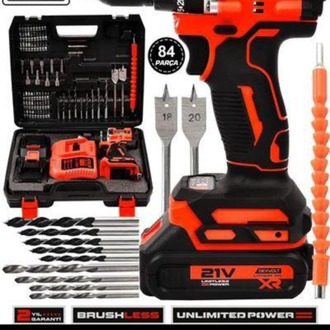 ASSUR ASR-132 Çelik Mandren Motor Kömürlü Darbeli Şarjlı Matkap