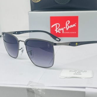 RAYBAN RB-3673-M KROM ÇERÇEVE SİYAH ŞEFFAF CAM ERKEK