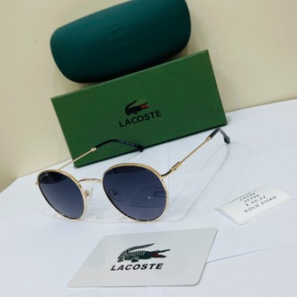 LACOSTE GOLD ÇERÇEVE MAVİ ŞEFFAF CAM