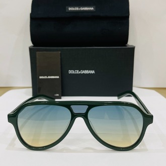 DOLCE GABBANA YEŞİL ÇERÇEVE MAVİ ŞEFFAF CAM
