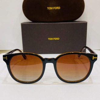 TOM FORD SİYAH ÇERÇEVE KAHVE ŞEFFAF CAM