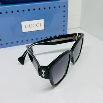 GUCCİ SİYAH ÇERÇEVE SİYAH ŞEFFAF CAM