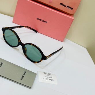 MIU DESENLİ ÇERÇEVE MAVİ ŞEFFAF CAM