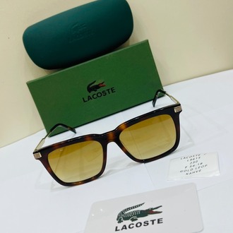 LACOSTE LEOPAR ÇERÇEVE SİYAH ŞEFFAF CAM
