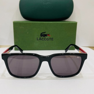 LACOSTE SİYAH ÇERÇEVE SİYAH ŞEFFAF CAM