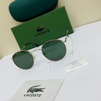 LACOSTE GOLD ÇERÇEVE YEŞİL ŞEFFAF CAM