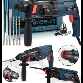 ASSUR Metal Şanzıman Darbeli Matkap Kırıcı Delici Hilti 2-28mm