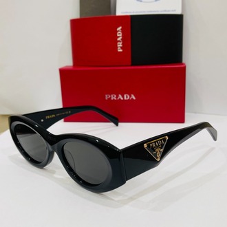 PRADA SİYAH ÇERÇEVE SİYAH ŞEFFAF CAM