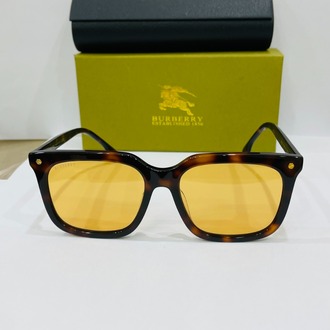 BURBERRY DESENLİ ÇERÇEVE KAHVE ŞEFFAF CAM