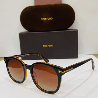 TOM FORD SİYAH ÇERÇEVE KAHVE ŞEFFAF CAM