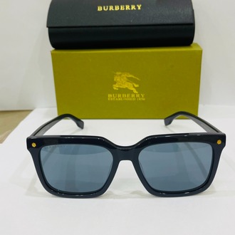 BURBERRY SİYAH ÇERÇEVE MAVİ ŞEFFAF CAM
