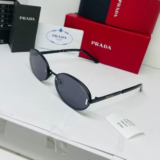 PRADA SİYAH ÇERÇEVE SİYAH ŞEFFAF CAM