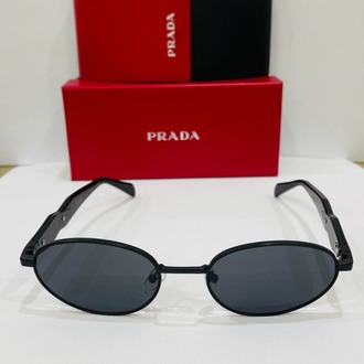 PRADA SİYAH ÇERÇEVE SİYAH ŞEFFAF CAM