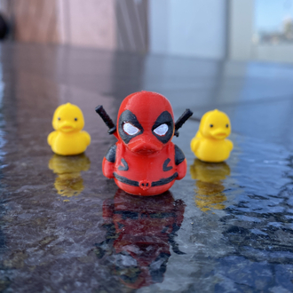Deadpool Ördek ve Yavruları Araç İçi Süs / Masa süs 