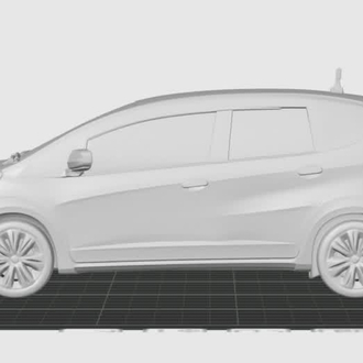 Honda jazz 2012 (3D Baskı)
