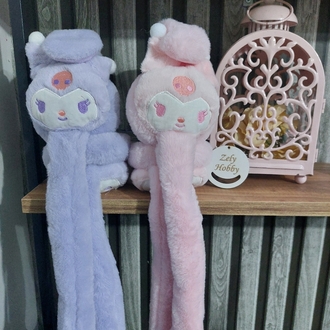 Kuromi Sesli ,Peluş Kulaklıkk