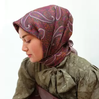 SİLK HOME Sura İpek Eşarp 11455-s23