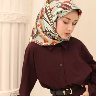 SİLK HOME İpek Twill Eşarp 11461-12