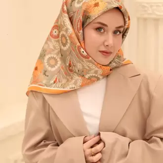 SİLK HOME İpek Twill Eşarp 11463-12