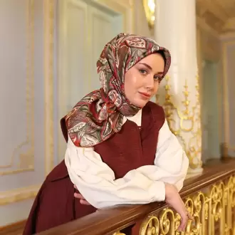 SİLK HOME İpek Twill Eşarp 11456-17