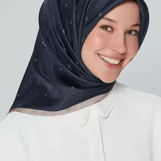 ARMİNE Nostalji Twill İpek Eşarp 8259-09
