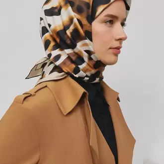 ARMİNE SURA İPEK EŞARP YAZ SEZONU 9320- 34