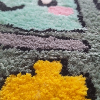 BMO Adventure Time rug - BMO hali