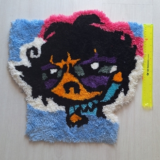 Powerpuff girls rug