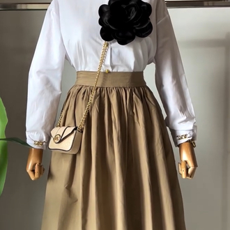 Poplin Etek 
