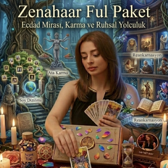 ZENAHAR FULL PAKET – Aşk + Kariyer + Soy Dizilimi + Reenkarnasyon Açılımı