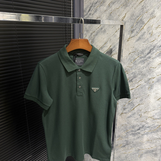 Premium Yeşil Prada Polo Yaka