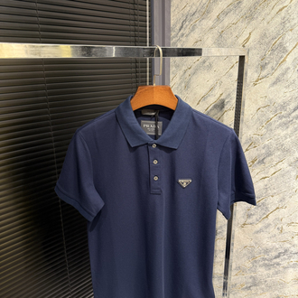 Premıum Prada Lacivert Polo Yaka