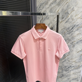 Premıum Lacoste Pembe Polo Yaka