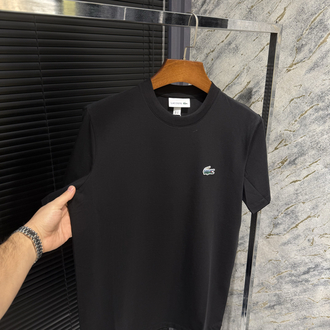 Premıum Lacoste Siyah Tshırt