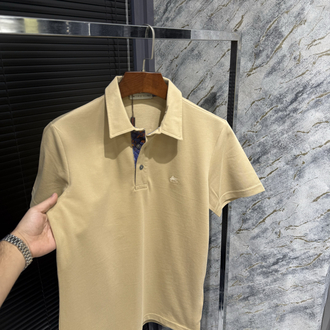 Premıum Vızon/Bej Rengi Polo Yaka | Etro Detay Yaka