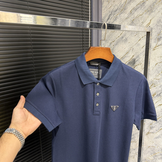 Premıum Prada Lacivert Polo Yaka