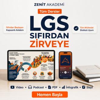 LGS Sıfırdan Zirveye | Tüm Dersler